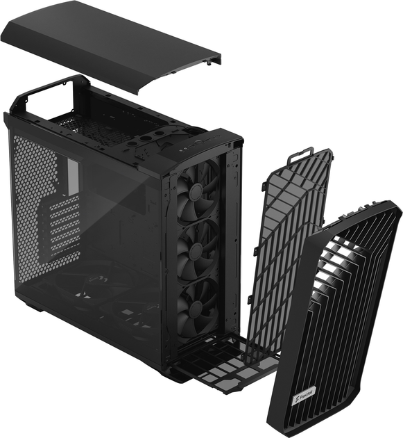 Корпус Fractal Design Torrent Black Tempered Glass Light Tint (FD-C-TOR1A-01) - зображення 19