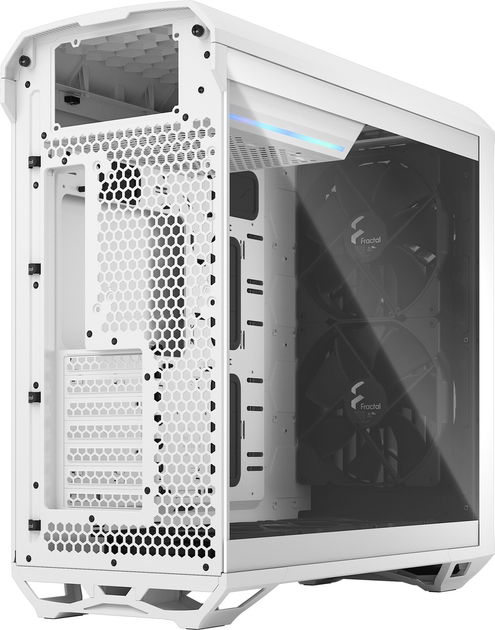 Корпус Fractal Design Torrent White Tempered Glass Clear Tint (FD-C-TOR1A-03) - зображення 3