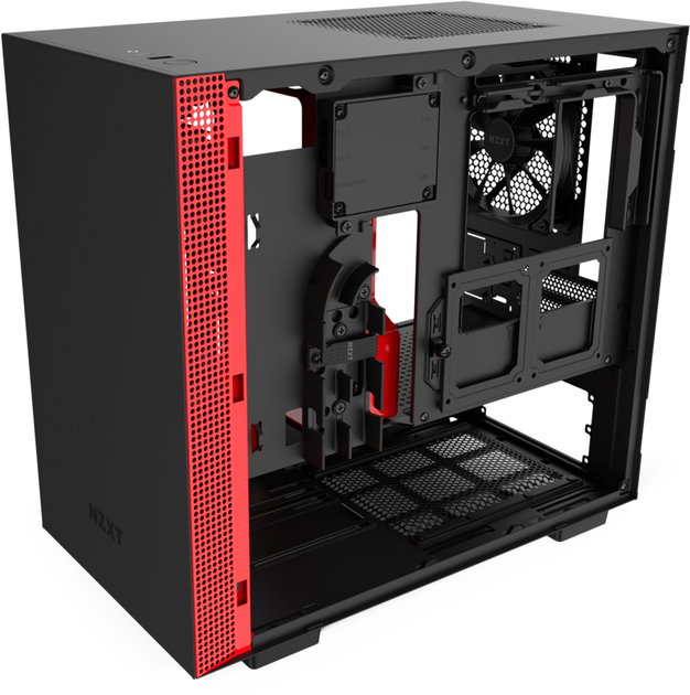 Obudowa NZXT H210i czarno-czerwona (CA-H210i-BR) - obraz 4