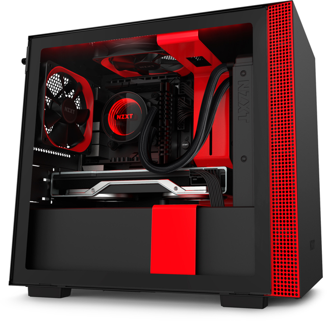 Obudowa NZXT H210i czarno-czerwona (CA-H210i-BR) - obraz 13