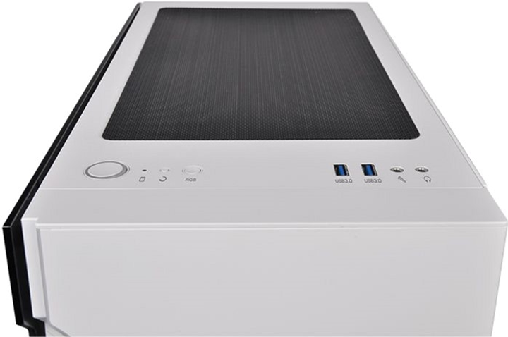 Obudowa Thermaltake H200 TG RGB Snow (CA-1M3-00M6WN-00) - obraz 6