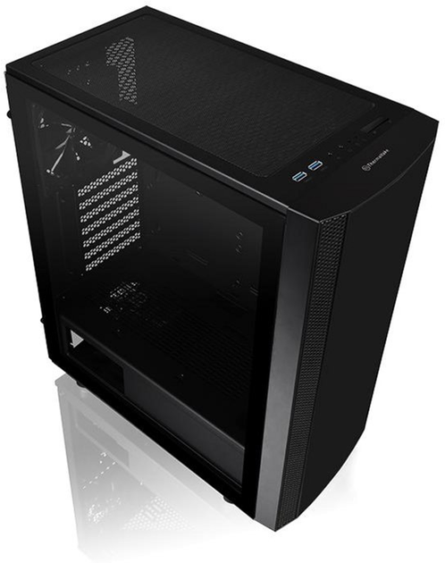Obudowa Thermaltake Versa J25 Tempered Glass Edition Czarne (CA-1L8-00M1WN-00) - obraz 5