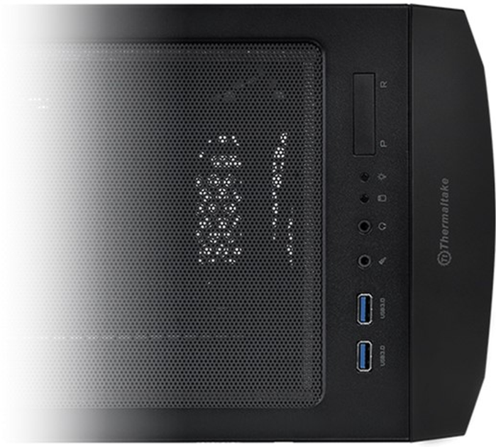 Obudowa Thermaltake Versa J25Tempered Glass RGB Edition Black (CA-1L8-00M1WN-01) - obraz 12