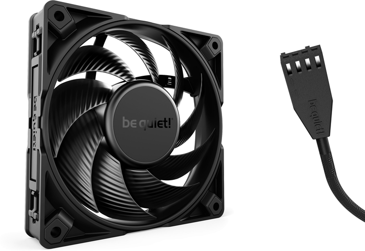 Кулер be quiet! Silent Wings Pro 4 120 мм PWM Black (BL098) - зображення 3