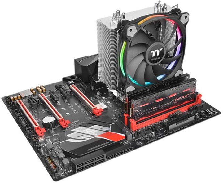 Chłodzenie Thermaltake Riing Silent 12 RGB Sync Edition (CL-P052-AL12SW-A) - obraz 12