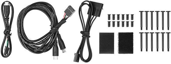 Набір вентиляторів Thermaltake Riing Plus 14 RGB Radiator Fan TT Premium Edition (комплект з 5) (CL-F057-PL14SW-A) - зображення 3