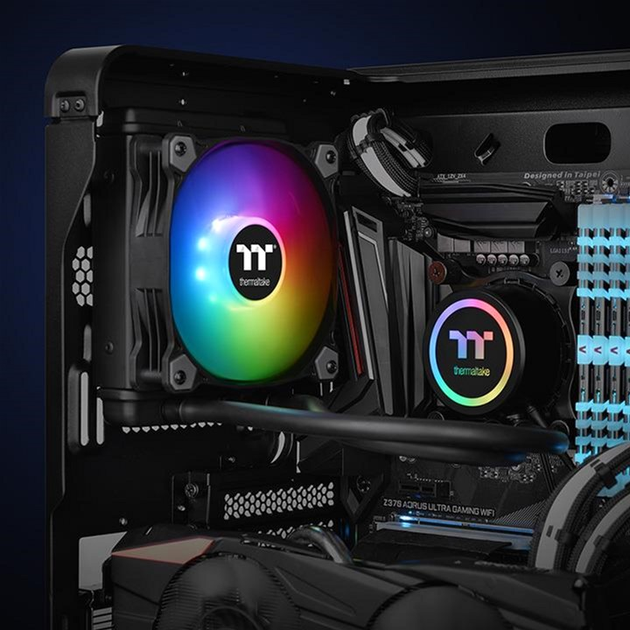 Система рідинного охолодження Thermaltake Water 3.0 120 ARGB Sync (CL-W232-PL12SW-A) - зображення 11