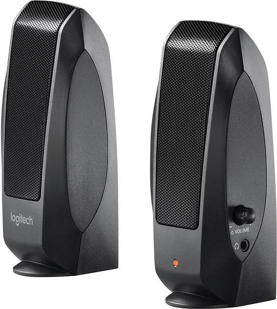 Zestaw głośników Logitech S-120 2.0 Czarny (980-000010) - obraz 5