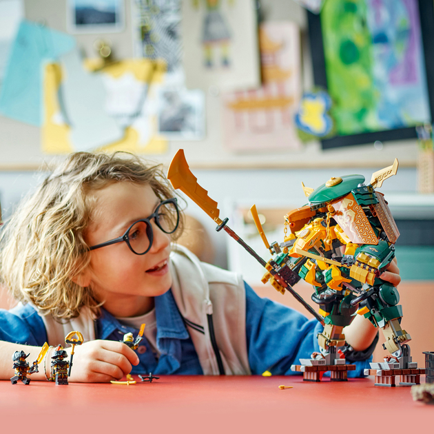 Zestaw klocków LEGO Ninjago Drużyna mechów ninja Lloyda i Arina 764 elementy (71794) - obraz 3