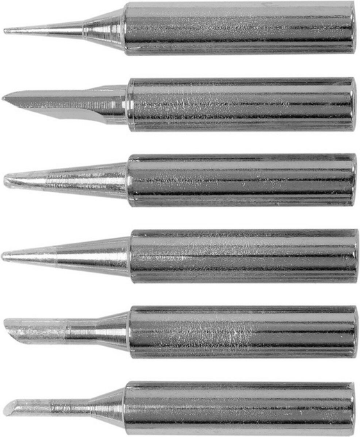 Набор жал для паяльника YATO YT-82525, тип 900М , держатель Ø= 4,5/ 6 ...