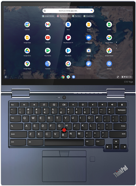 Ультрабук 13.3" Lenovo ThinkPad C13 Yoga G1 AMD Ryzen 5 3500С RAM 8GB SSD 256GB 12год батарея Chrome OS - Фото 2 Ультрабук 13.3" Lenovo ThinkPad C13 Yoga G1 AMD Ryzen 5 3500С RAM 8GB SSD 256GB 12год батарея Chrome OS - зображення 2