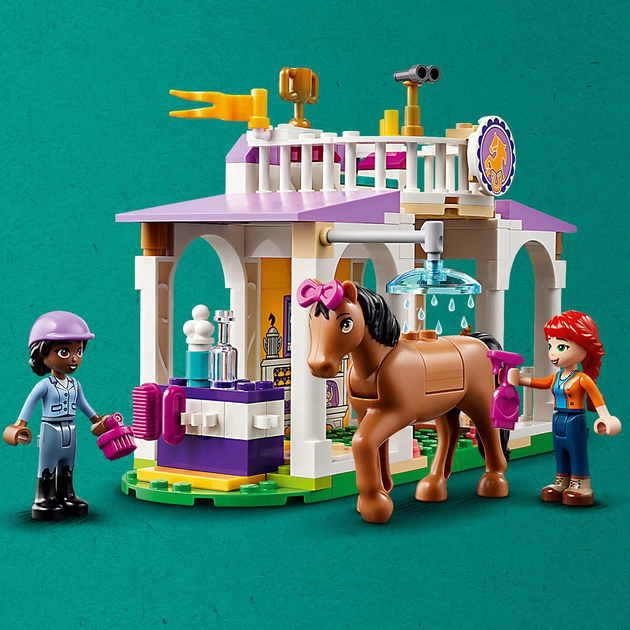 Zestaw klocków LEGO Friends Szkolenie koni 134 elementy (41746) - obraz 6