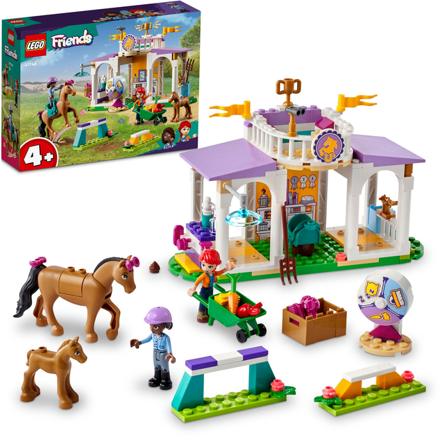 Zestaw klocków LEGO Friends Szkolenie koni 134 elementy (41746) - obraz 9