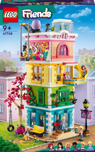Zestaw klocków LEGO Friends Dom kultury w Heartlake 1513 elementów (41748) - obraz 1