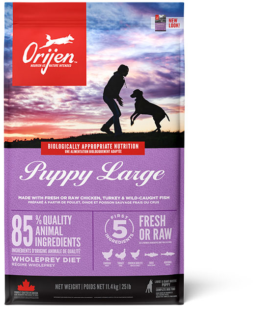 Сухой корм для щенков крупных пород Orijen Puppy Large 11.4 кг (o18112) - изображение 1
