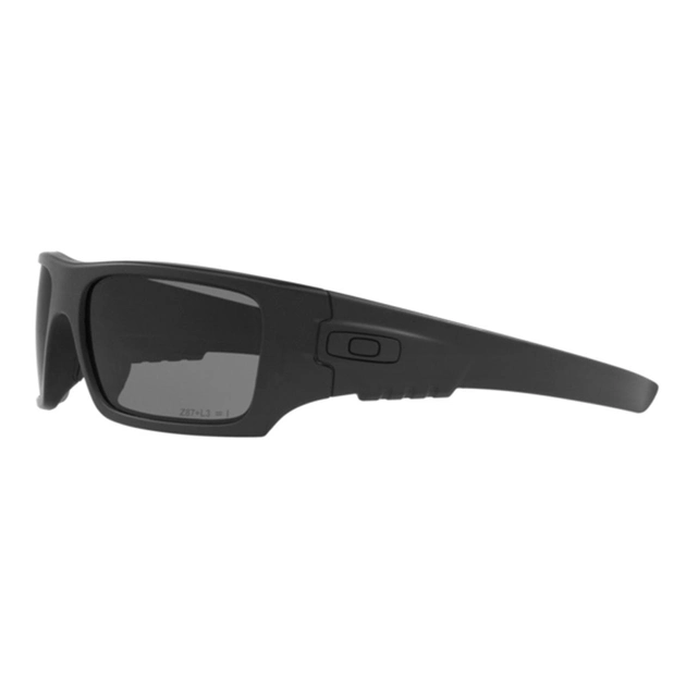 Тактические очки Oakley Det Cord Matte Black Grey (0OO9253 92530661) - изображение 2