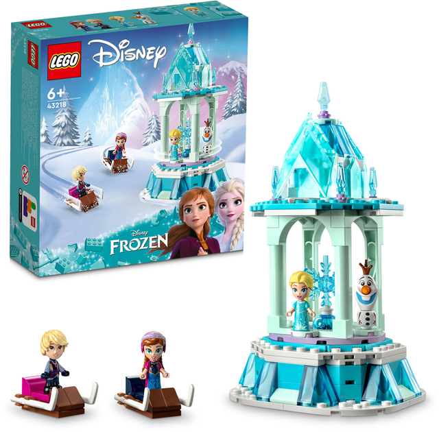 Zestaw klocków LEGO Disney Magiczna karuzela Anny i Elzy 175 elementów (43218) - obraz 9