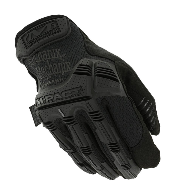 Тактичні рукавички Mechanix M-Pact Glove Black MPT-55 - зображення 1