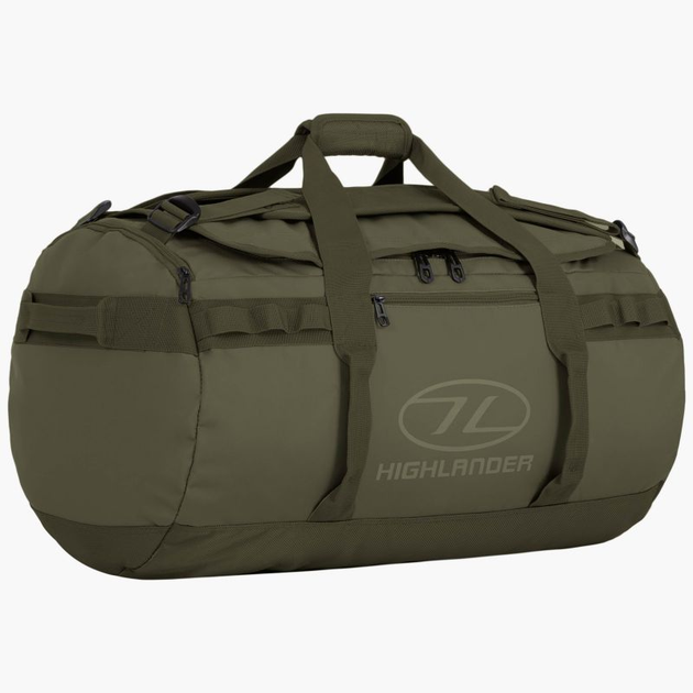 Сумка тактическая транспортная Highlander Holdall Storm Kitbag Forces 65 л Olive - изображение 1