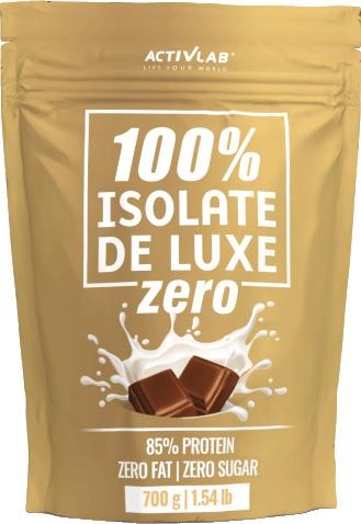 Białko ActivLab De Luxe 100% Izolat 700 g Czekolada (5907368870885) - obraz 1