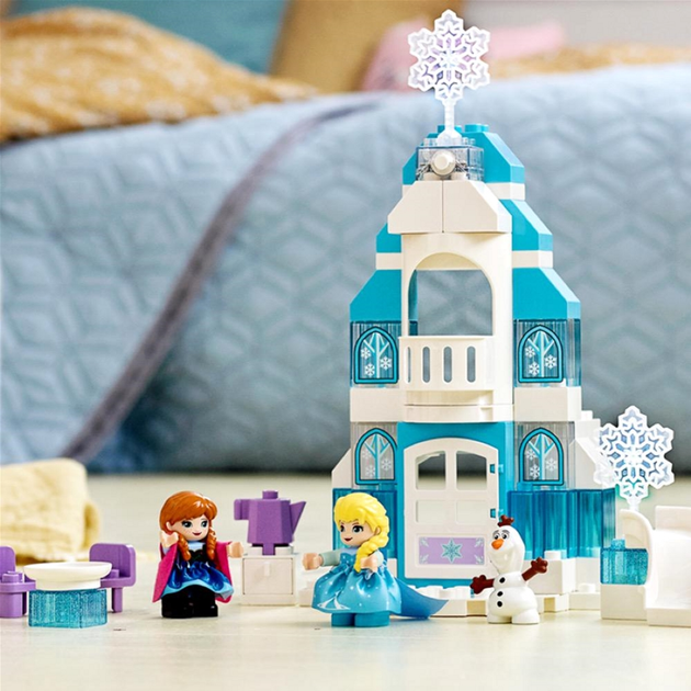 Zestaw klocków LEGO DUPLO Disney Księżniczka Lodowy zamek 59 elementów (10899) - obraz 4