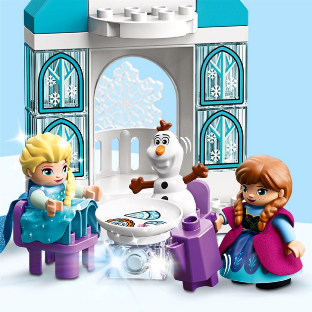 Zestaw klocków LEGO DUPLO Disney Księżniczka Lodowy zamek 59 elementów (10899) - obraz 5