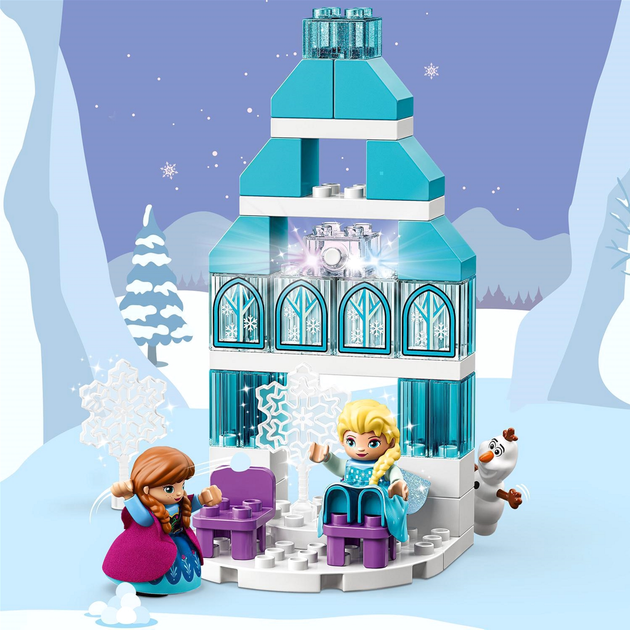 Zestaw klocków LEGO DUPLO Disney Księżniczka Lodowy zamek 59 elementów (10899) - obraz 7