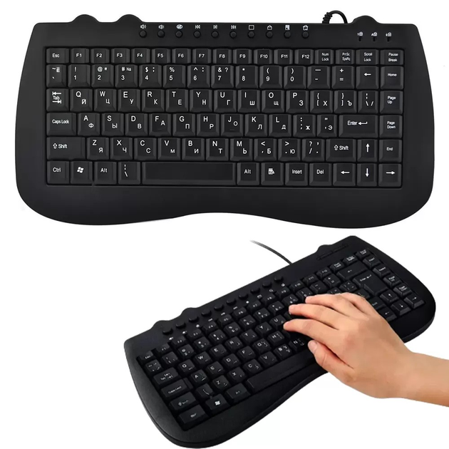 Проводная Клавиатура KEYBOARD MINI KP-988 (K-1000) – фото, отзывы ...