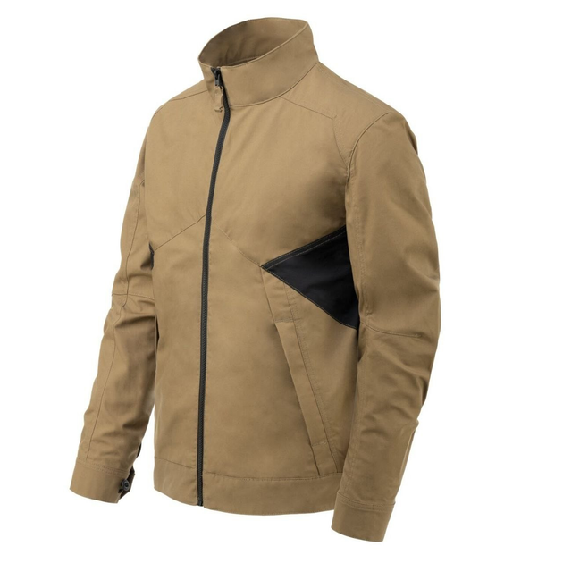 Куртка тактическая мужская GREYMAN jacket Helikon-Tex Coyote/Black (Койот-черный) XS-Regular - изображение 1