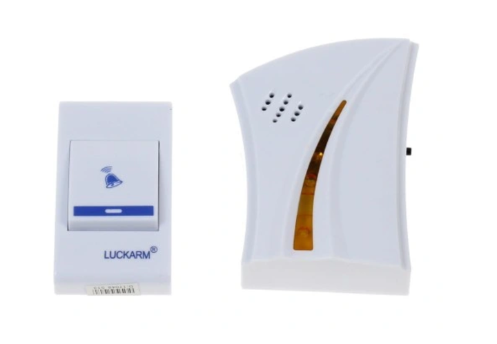 Дзвінок дверний безпровідний LUCKARM 001 Yellow - зображення 2