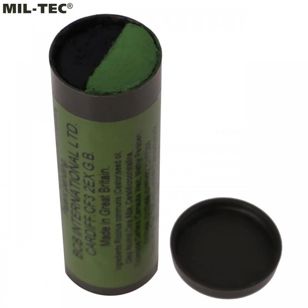 Фарба камуфляжна Mil-Tec® 60 г (16337000) Black/Green - зображення 2