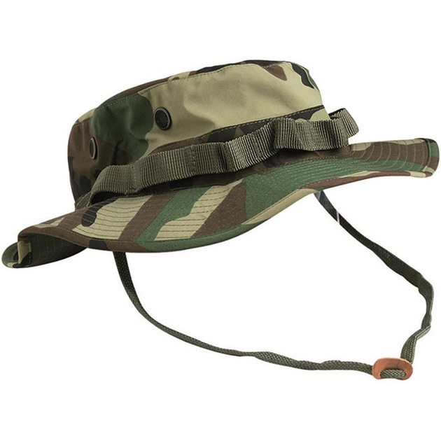 Панама Mil-Tec® Trilam Boonie Hat (12326020) Woodland S - зображення 1