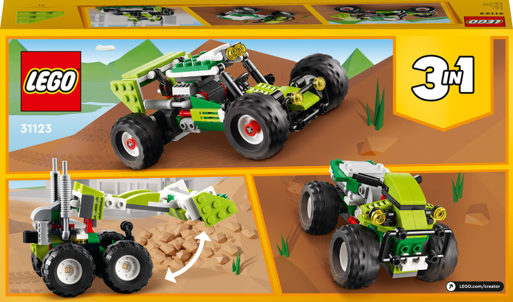 Конструктор LEGO Creator Багі для бездоріжжя 160 деталей (31123) - зображення 10
