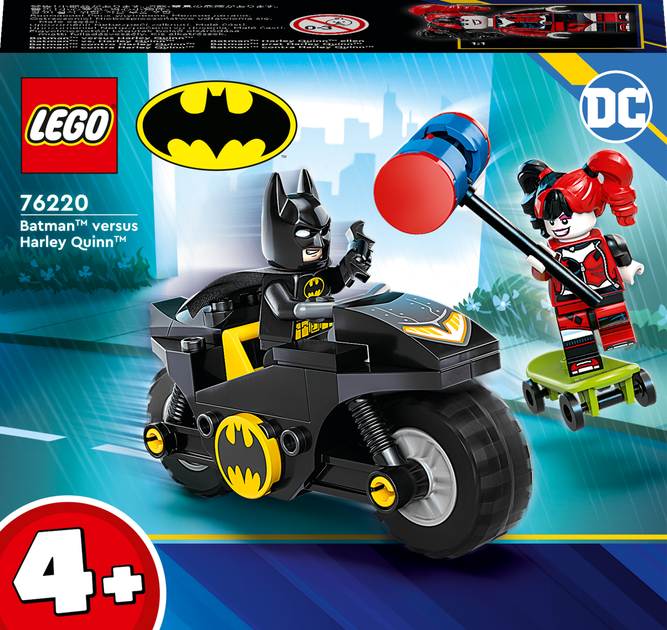 Zestaw klocków LEGO Super Heroes Batman kontra Harley Quinn 42 elementy (76220) - obraz 1