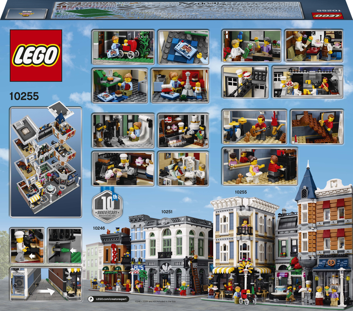 Zestaw klockow LEGO Creator Expert Plac Zgromadzen 4002 elementy (10255) - obraz 8