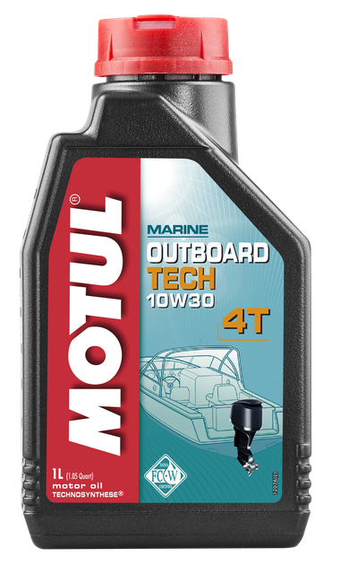 Олива Motul Outboard Tech 4T SAE 10W30 1Л - Фото 1 Олива Motul Outboard Tech 4T SAE 10W30 1Л - изображение 1
