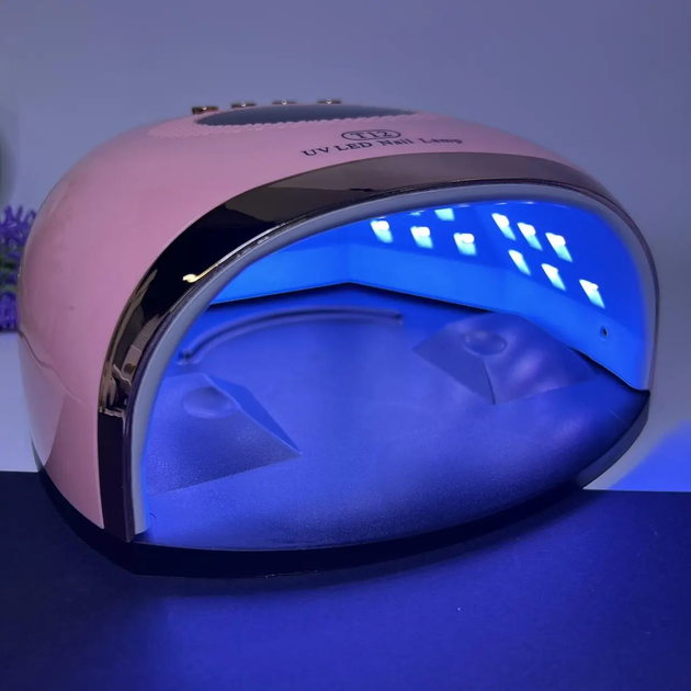 Лампа UV/LED для манікюру T12 рожева 158 вт - зображення 3