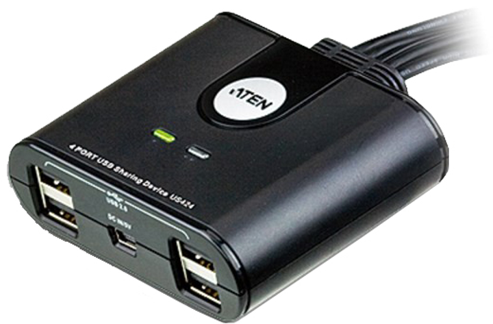 ATEN US424-AT 4-portowy przełącznik USB KVM (US424-AT) - obraz 1