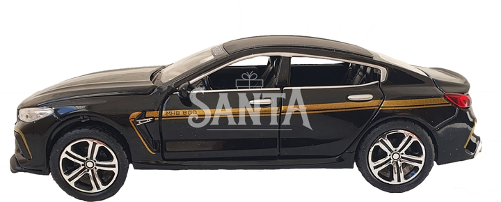 Игрушечная машинка металлическая BMW Manhart MH8 800 АвтоЕксперт БМВ, черный, звук, свет, иннерция, откр. двери, капот, багажник, 15*7*5 см (TK-3054) - Фото 3 Игрушечная машинка металлическая BMW Manhart MH8 800 АвтоЕксперт БМВ, черный, звук, свет, иннерция, откр. двери, капот, багажник, 15*7*5 см (TK-3054) - изображение 3