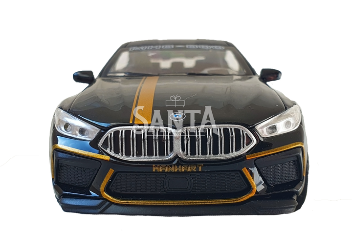 Игрушечная машинка металлическая BMW Manhart MH8 800 АвтоЕксперт БМВ, черный, звук, свет, иннерция, откр. двери, капот, багажник, 15*7*5 см (TK-3054) - Фото 4 Игрушечная машинка металлическая BMW Manhart MH8 800 АвтоЕксперт БМВ, черный, звук, свет, иннерция, откр. двери, капот, багажник, 15*7*5 см (TK-3054) - изображение 4