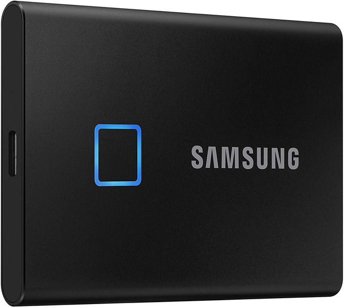 Dysk SSD Samsung Portable T7 TOUCH 500 GB USB 3.2 Type-C Czarny (MU-PC500K/WW) External - obraz 3