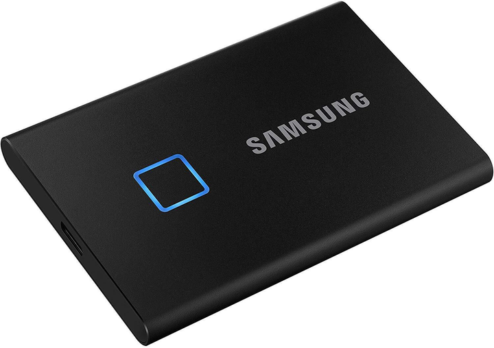 Dysk SSD Samsung Portable T7 TOUCH 500 GB USB 3.2 Type-C Czarny (MU-PC500K/WW) External - obraz 4