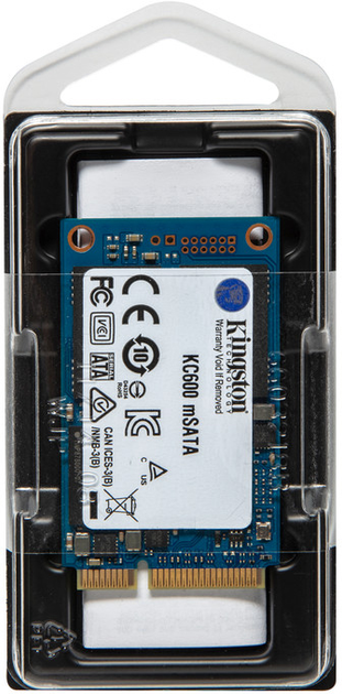 Kingston SSD KC600 256GB mSATA SATAIII 3D NAND TLC (SKC600MS/256G) - зображення 8