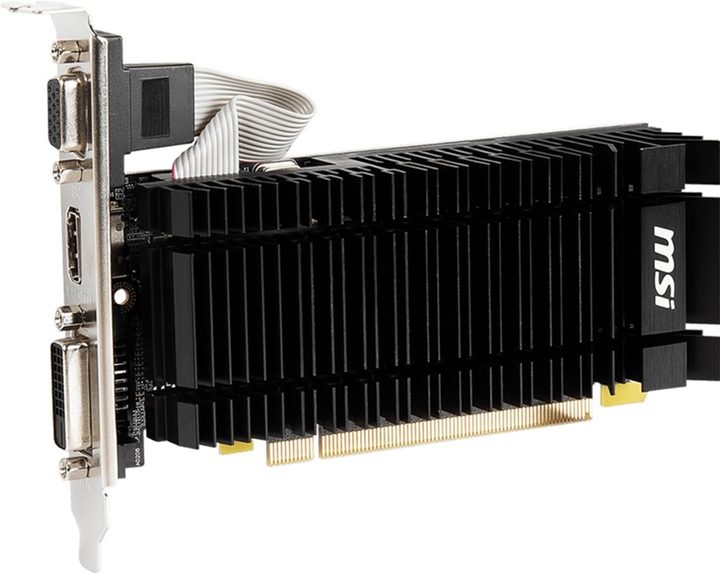 MSI PCI-Ex GeForce GT 730 2GB DDR3 (64bit) (902/1600) (D-Sub, DVI-D Dual Link, HDMI) (N730K-2GD3H/LPV1) - obraz 2