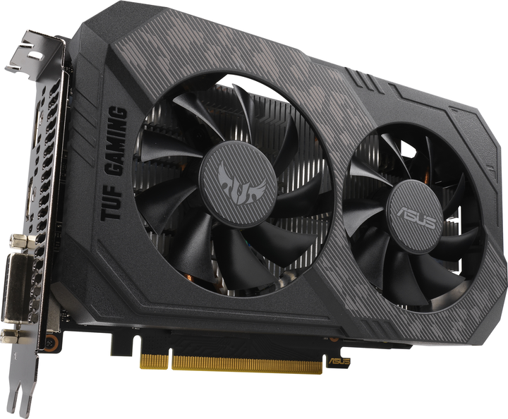 Asus PCI-Ex GeForce GTX 1650 Super TUF OC Gaming 4GB GDDR6 (128bit) (1530/12002) (DVI, HDMI, DisplayPort) (TUF-GTX1650S-O4G-GAMING) - obraz 2