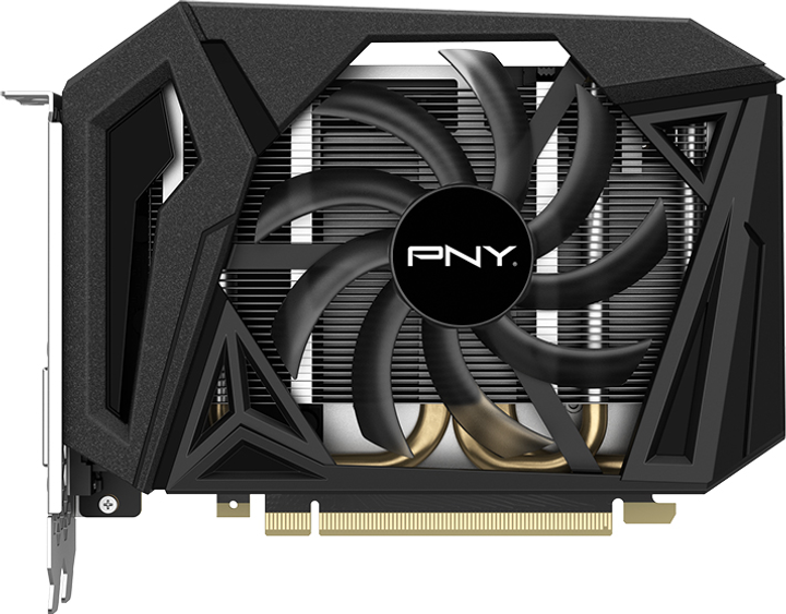 PNY PCI-Ex GeForce GTX 1660 Super Single Fan 6GB GDDR6 (192bit) (1530/14000) (HDMI, DisplayPort, DVI-D) (VCG16606SSFPPB) - obraz 1