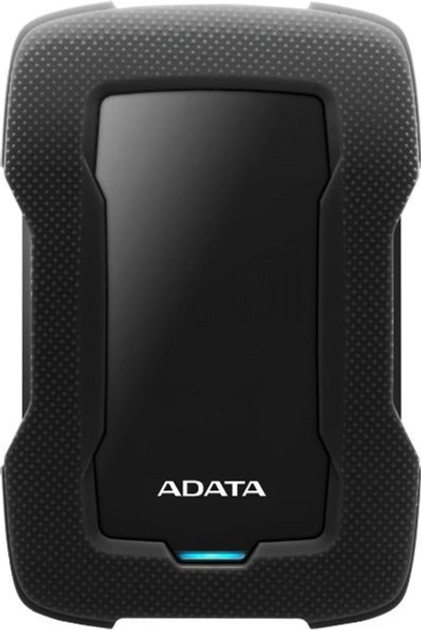 Dysk twardy ADATA Durable HD330 1TB AHD330-1TU31-CBK 2.5" USB 3.1 Zewnętrzny Czarny - obraz 1