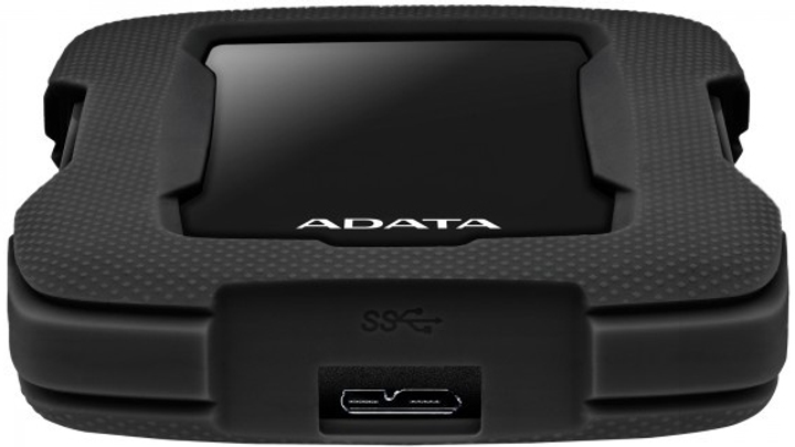 Dysk twardy ADATA Durable HD330 4TB AHD330-4TU31-CBK 2.5" USB 3.1 Zewnętrzny Czarny - obraz 3
