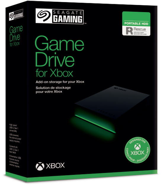 Жорсткий диск Seagate Game Drive for Xbox 4TB STKX4000402 2.5 USB 3.0 External Black - зображення 3