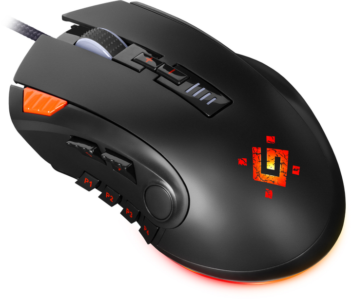 Mysz komputerowa Defender Oversider GM-917 USB Czarny (52917) - obraz 3